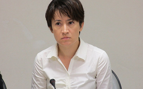 「晶晶體」防颱文 蕭美琴：everyone做好防颱以免danger