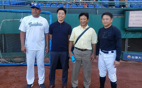 日職／琉球藍海隊來台拜會富邦桃猿　盼延攬台灣優秀選手
