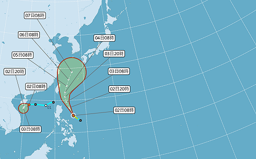 第13號颱風「玲玲」成形  3颱可能接力生成