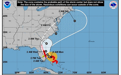 （影）怪獸級颶風多利安侵襲巴哈馬逾萬民宅毀  美國東岸拉警報