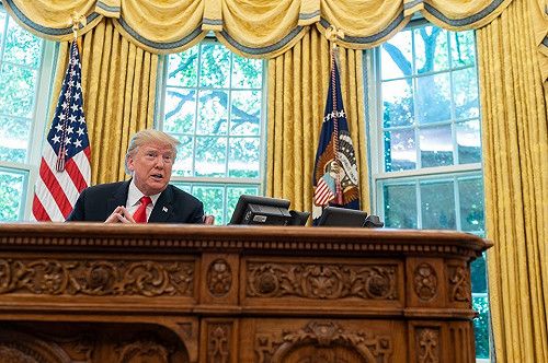 白宮認了 川普扣住軍援與請烏克蘭調查有關