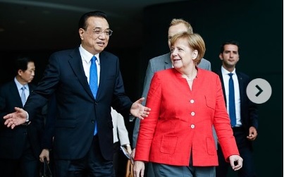 香港反送中ing  梅克爾赴北京成首位訪中歐洲領袖