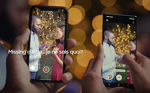 (影)三星Note10廣告砲火猛　暗諷iPhone錄影｢缺一味」