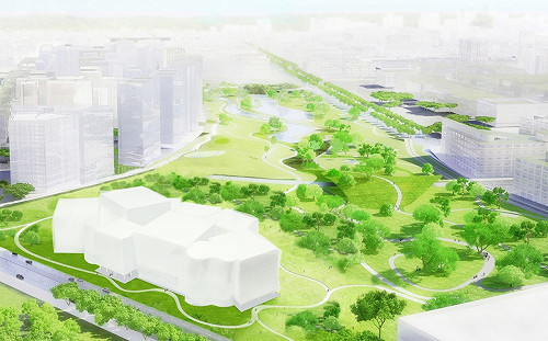 台日建築師跨國合作  台中新地標綠美圖16日開工