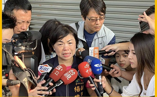 「火場勘災上傳臉書 還下廣告」楊瓊瓔挨轟消費殉職消防員