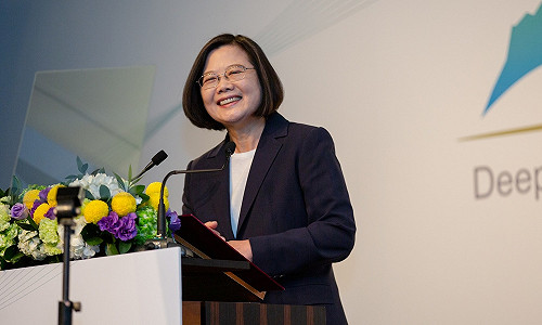 蔡英文：台灣不是問題、而是答案