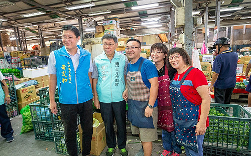 赴宜蘭站台黃定和  柯文哲：選人不選黨的氛圍會慢慢出現