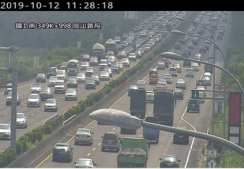 下午西部國道現車潮  高公局預告9大壅塞路段