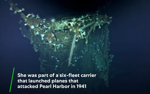 (影) 中途島戰役遭擊沉 日本二戰航母「加賀號」找到了!