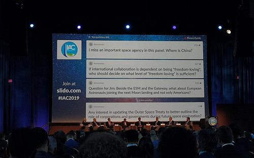 國際宇航大會盛大開幕  咦! 中國代表去那兒啦?