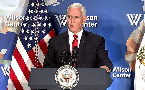 強調中國對印太地區的野心 彭斯呼籲︰須「永遠保持警戒」