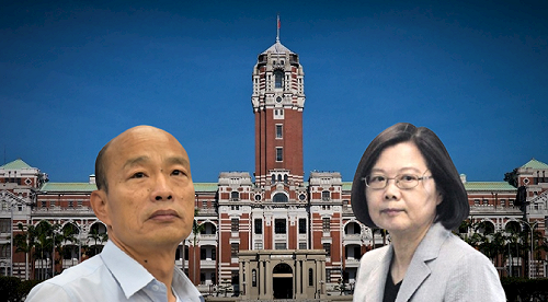 TVBS民調》蔡領先韓13% 韓國瑜中年選民支持率告急