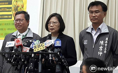 反擊韓國瑜白白胖胖說 蔡英文：至少我們不會睡到中午