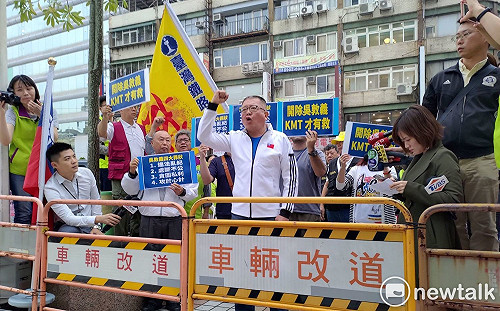 違紀參選遭開除黨籍 陳杰北上抗議：開除吳敦義、國民黨才有救