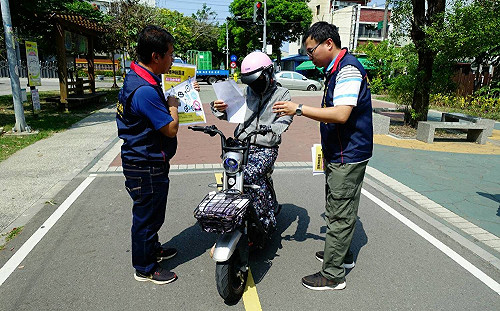 台中潭雅神綠園道試辦禁騎電動自行車   違者開罰最高600元