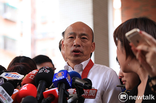 傳「郭宋配」參選2020？ 韓國瑜：「4個字」回應