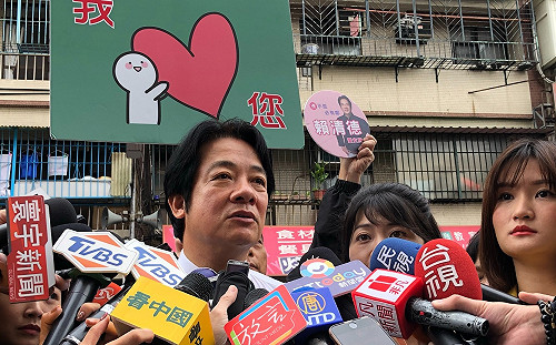 賴清德坦言將與蔡英文同台 韓國瑜從奇特變成「奇」怪