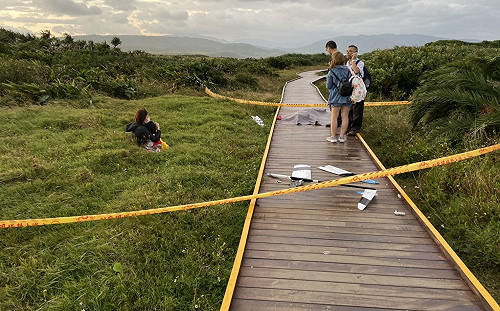 無動力滑翔機砸死遊客 墾管處要求停辦活動