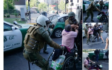 林鄭看過來！智利總統面對示威：暴警與暴徒同樣起訴