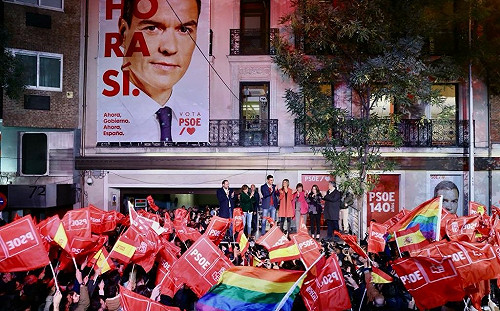 西班牙國會4年選4次僵局沒解  極右民聲黨席次翻倍