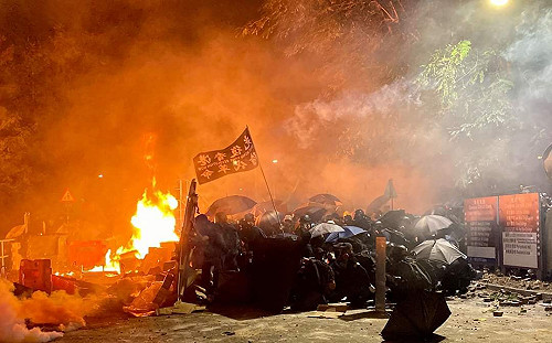 撤僑？ 傳香港水警協助中大陸生撤離！
