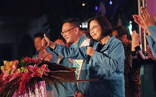 韓國瑜挺港普選  阮昭雄：不要今天說明天又改口
