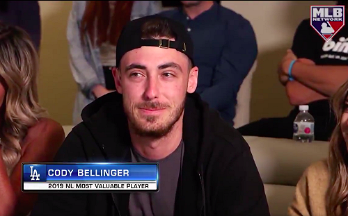 MLB／「這就是我夢寐以求的」　獲國聯MVP逼哭貝林傑(影)