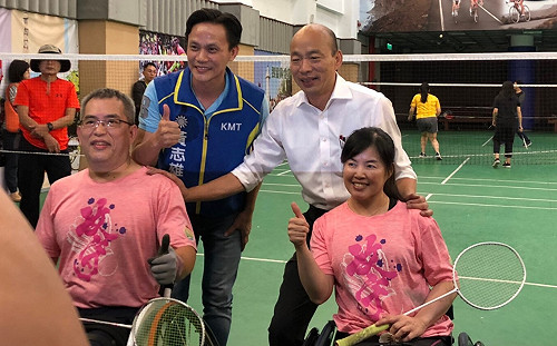 韓國瑜發表七大體育政策 擬設體育部