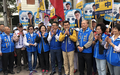 登記立委  李中唱「我現在要出征」  莊子富要當韓國瑜最強助手