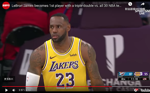 NBA／沒因血栓倒下　詹皇為前隊友開心：他打出生涯年(影)