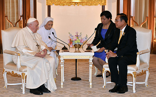 睽違35年教宗訪泰 盼國際負責任解決移民問題