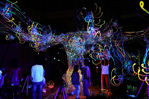 （影)台南鹽水變身月光之城！6地景藝術展到明年2/16