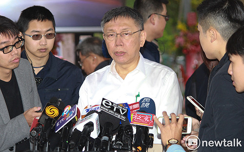 卓榮泰批撩李旻蔚選三重 柯文哲：阿婆袂生牽拖厝邊