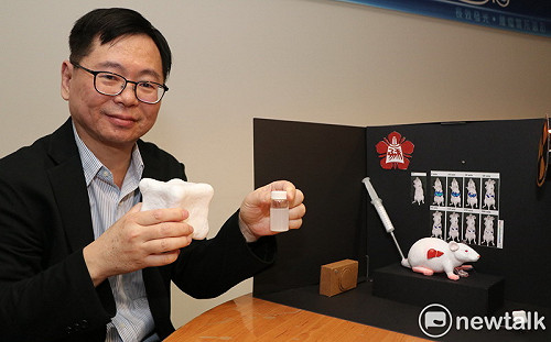 成大葉晨聖研發奈米夜明珠　追蹤腫瘤無所遁形