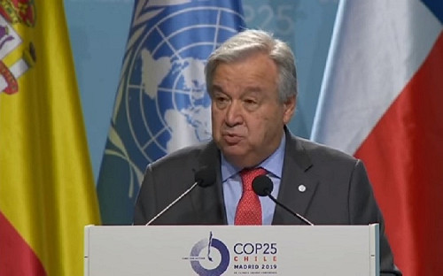 聯合國秘書長：新冠病毒是人類共同的敵人 迫切籲全球停火