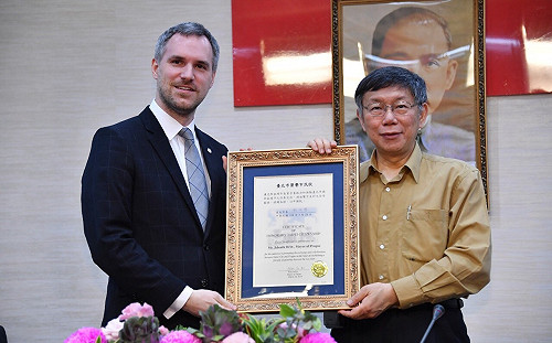 布拉格挺台市長：明年1月與柯文哲簽姊妹市協議