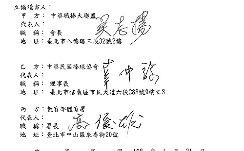 打臉辜仲諒！中職發「殺手鐧」 公開機密文件指棒協違約