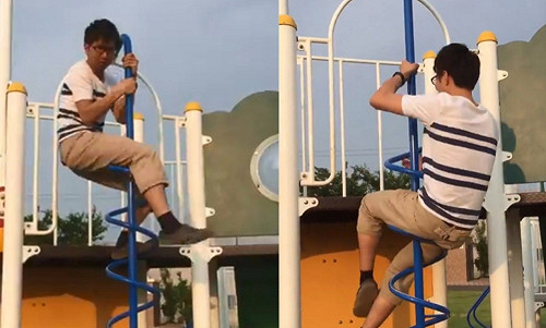 公園「螺旋柱」到底怎玩？ 行家曝用法全看傻：玩錯28年