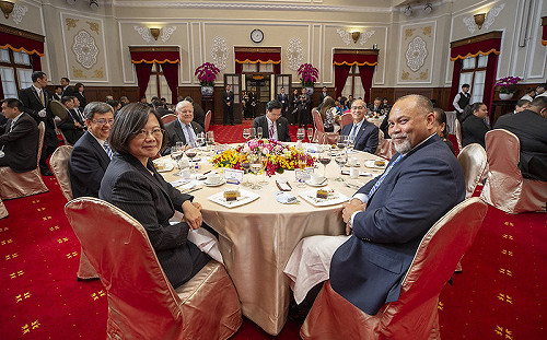 百年首例！總統府國宴有臭豆腐 安格明：強化關係的一環