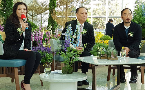 美不勝收！台北101變身「島嶼花卉」藝術殿堂