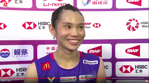 羽球/「中生戴」明年拚奧運 戴資穎:關鍵分要加強(影)