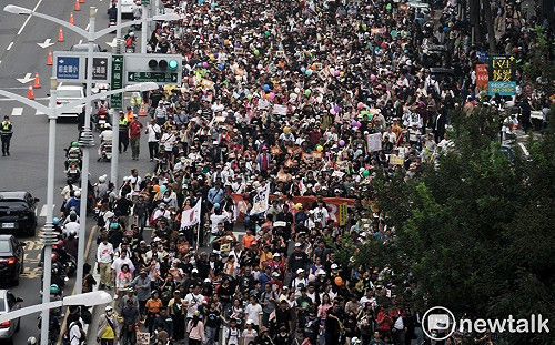 85萬人和平表達訴求  高市警局：給予高度肯定