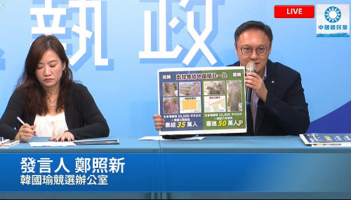 控罷韓遊行霸凌韓國瑜 韓辦轟：如紅衛兵批鬥