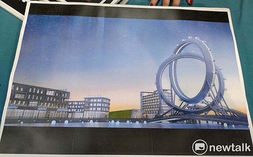 曝光愛情摩天輪設計圖 韓辦：絕對不是空談