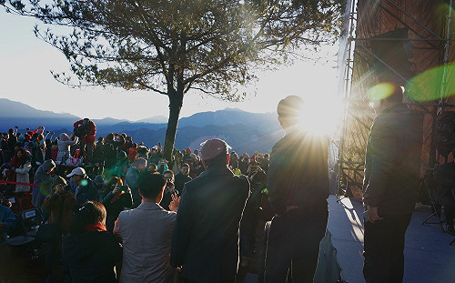 歡喜迎接第一道曙光！阿里山日出音樂會邁入18年