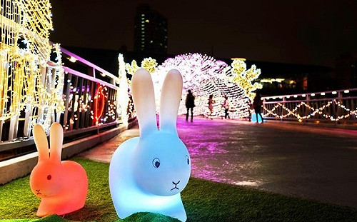 看浪漫光雕過情人節！新北市3大夜晚免費約會好去處