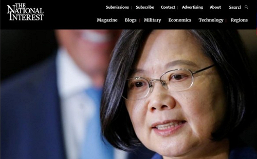 抓到了！ 藍瘋傳美雜誌批蔡  原來是藍智庫寫手