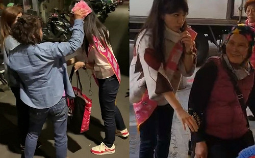 (影)高嘉瑜拜票「樸實無華」令民眾動容 長輩緣驚人盼破對手組織樁腳