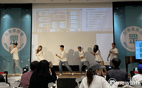 政黨票還沒開！民眾黨開票現場氣氛待加溫