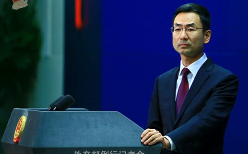 外媒連問武漢肺炎疫情控管　耿爽三回：建議你向地方政府詢問